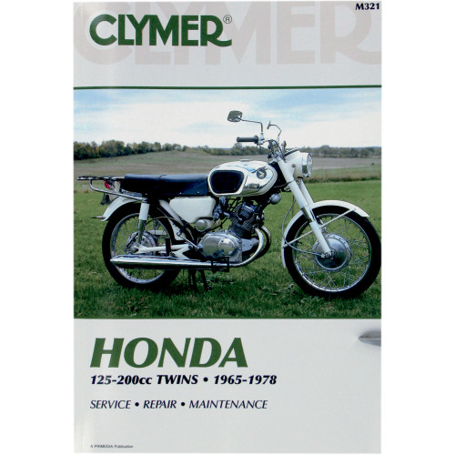 Clymer Manual - Honda 125/200 Twins Cm321