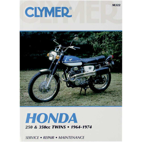CLYMER CM322 Clymer Manual - Honda 250/350 Twins Cm322