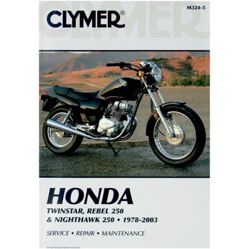 Clymer Manual - Honda Rebel 250 Cm3245