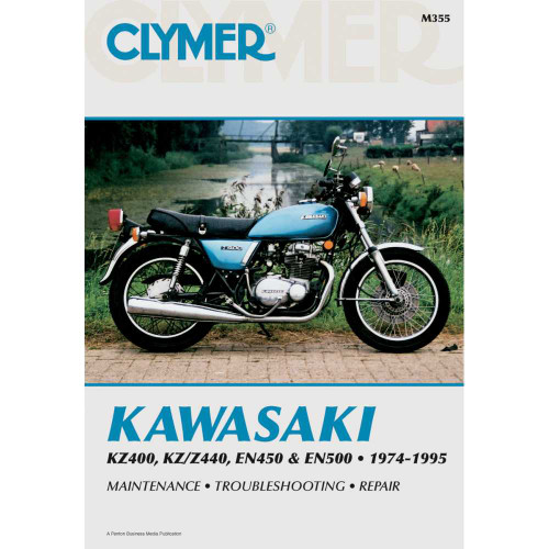 CLYMER CM355 Clymer Manual - Kawasaki Kz400 To En500 Cm355