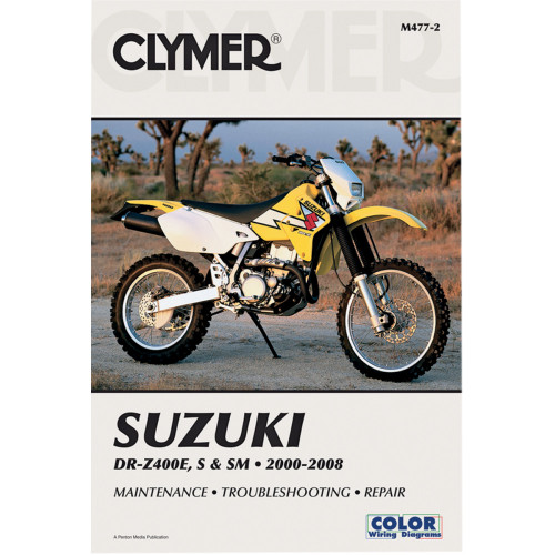 Clymer Manual - Suzuki Dr-Z400 '00-'12 Cm4774