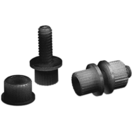 PARTS UNLIMITED 2030-0010 Parts Unlimited License Plate Bolt - 100 Pack - Black