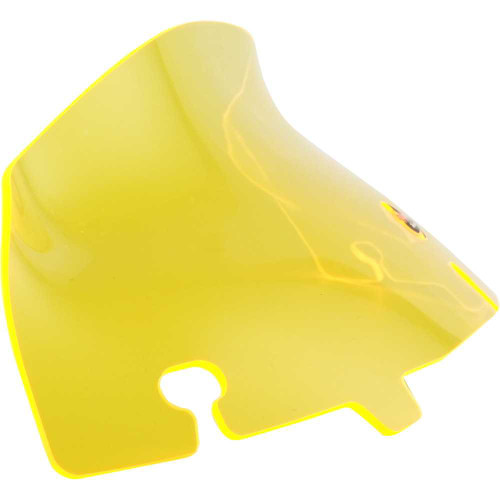 KLOCK WERKS KWW010649 Klock Werks Kolor Flare Windshield - 4" - Yellow Ice - Flh Kww-01-0649