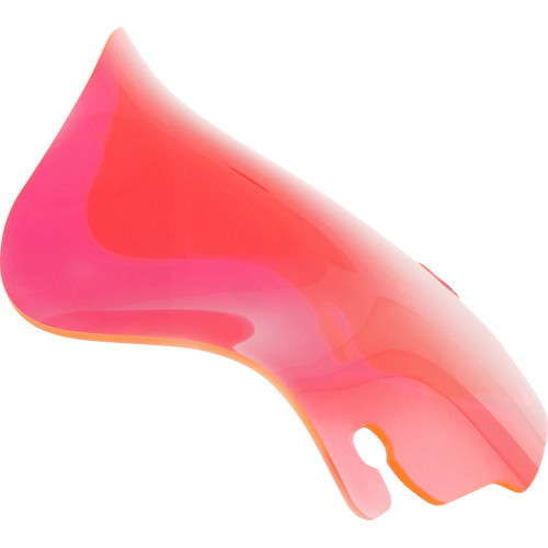 Klock Werks Kolor Flare Windshield - 6.5" - Pink Ice - Flh Kww-01-0640