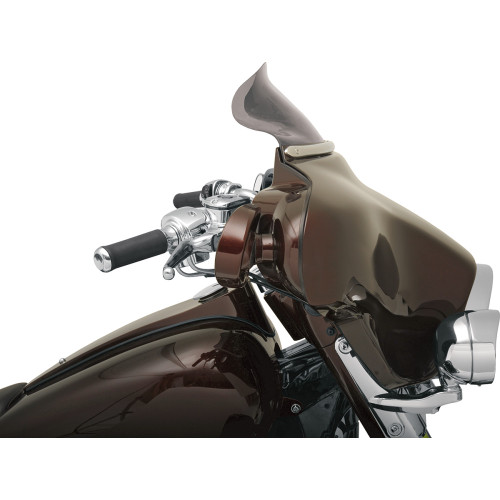 Klock Werks Flare Windshield - 6-1/2" - Smoke - '96-'13 Flht Kww-01-0199
