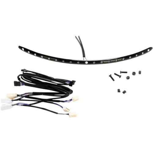 CYCLE VISIONS CV4862B Cycle Visions Lighted Trim - Black Cv4862B