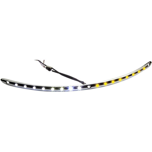 CYCLE VISIONS CV4862 Cycle Visions Lighted Trim - Chrome Cv4862