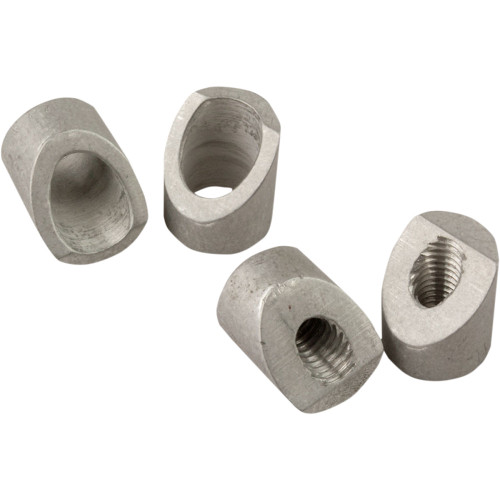 Driven Racing Adapter - Mirror - Handlebar End - Silver - Halo Dbew-Adp