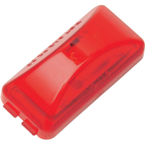 BRITE-LITES BLTRLEDSQR Brite-Lites Rectangle Led Light - Red Bl-Trledsqr