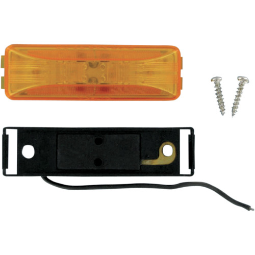 Brite-Lites 3.75" Rectangle Led Light - Amber Led Bl-Trledsla