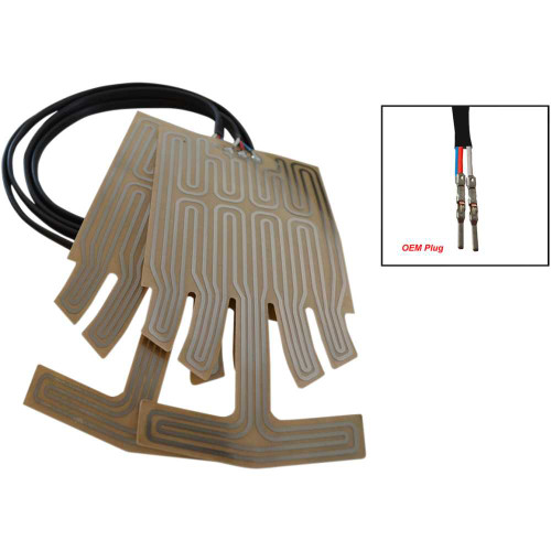 RACE SHOP INC. GH18 Race Shop Inc. Grip Heater - Extended - 2-Wire Terminal - Ski Doo Gh-18