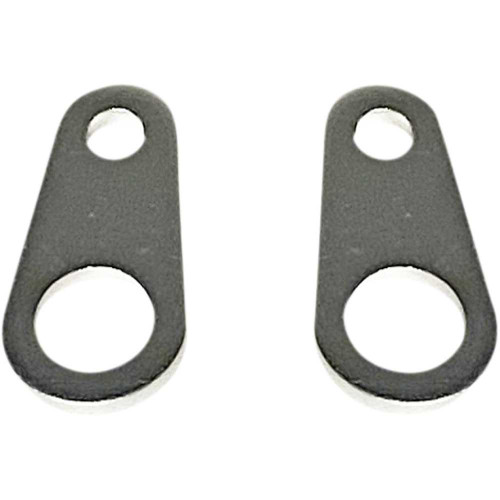 CUSTOM DYNAMICS CDMICROS Custom Dynamics Mount - Micro Turn Signal - Straight Bracket - Silver Cd-Micro-S