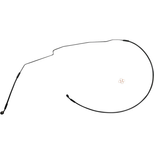 Magnum Shielding Brake Line - Black - Indian Sbb1422-42