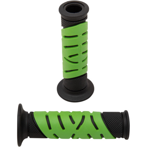 Pro Grip Grips - Gel - 719 - Open Ends - Black/Green 719Bkgnoe