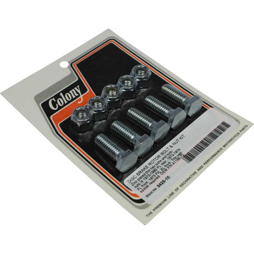 COLONY 342510 Colony Brake Rotor Bolt And Nut Kit 3425-10