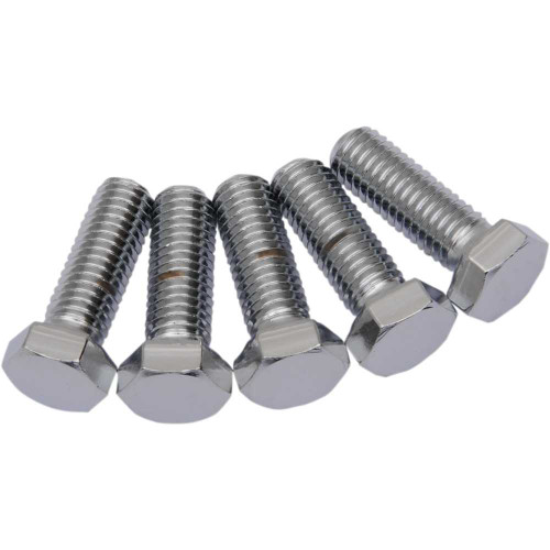 DRAG SPECIALTIES DS192342 Drag Specialties Bolts - Hex-Head - Chrome - 1/2"-13 X 1-1/4"