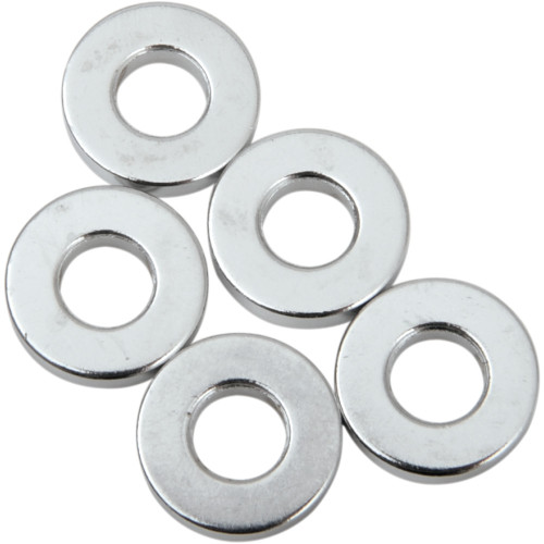 Drag Specialties Spacer - Chrome - 1/4" X 5/8" X 1/8"