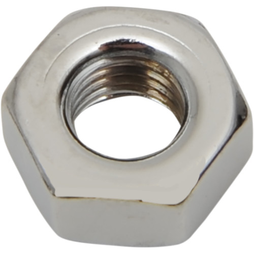 Drag Specialties Nut - Hex - 1/4"-20 - Chrome