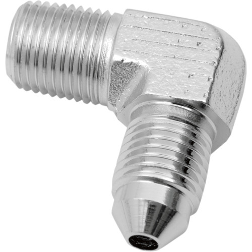 Drag Specialties #3 Male Fitting - 1/8" - 90