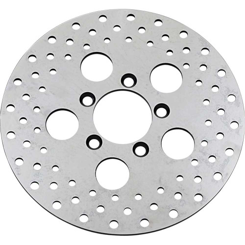 DRAG SPECIALTIES DS-325737 Drag Specialties Polished Stainless Steel Rotor - 10"