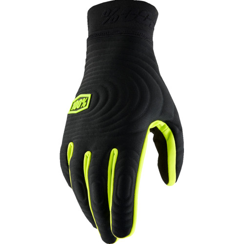 100% Brisker Xtreme Gloves - Black/Fluo Yellow - 2Xl 10030-00005 100% Brisker Xtreme Gloves - Black/Fluo Yellow - 2Xl 10030-00005