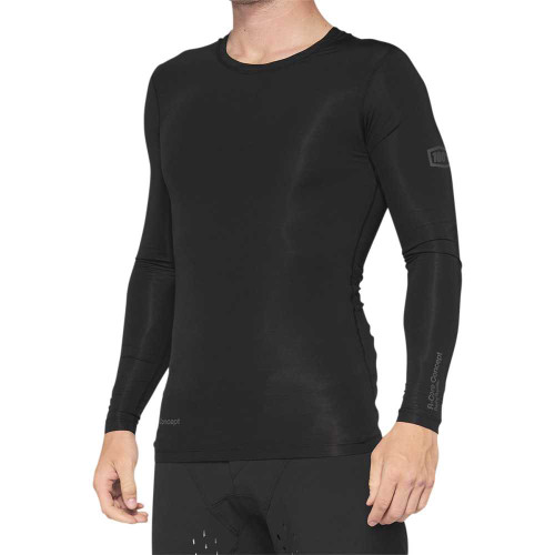 100% 4000400003 100% R-Core Concept Long-Sleeve Jersey - Black - Xl 40004-00003