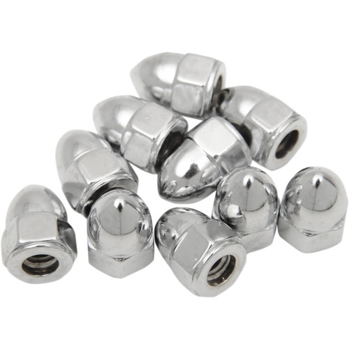 Drag Specialties Nut - Acorn - Chrome - 10-24