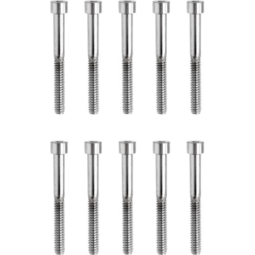 Drag Specialties Bolts - Socket-Head - Replacement - Smooth/Coarse Thread - #10-24 X 1-3/4" - 10 Pack