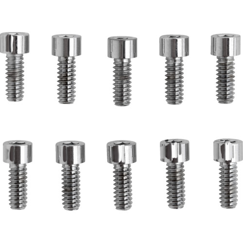 Drag Specialties Bolts - Socket-Head - Replacement - Smooth/Coarse Thread - #10-24 X 1/2" - 10 Pack