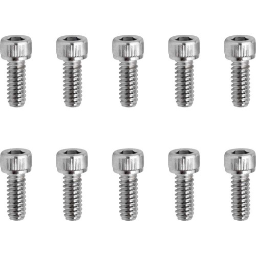 DRAG SPECIALTIES DS-190587 Drag Specialties Bolts - Socket-Head - Replacement - Knurled/Coarse Thread - #10-24 X 1/2" - 10 Pack