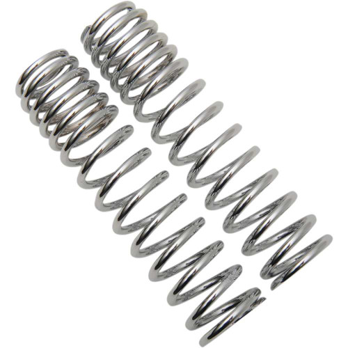 PROGRESSIVE SUSPENSION 031368C Progressive Suspension Shock Springs - 105-150 Lb/In - Chrome 03-1368C