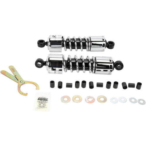 Progressive Suspension Shocks - 412 Cruiser Series - Chrome - 11" - Standard 412-4233C