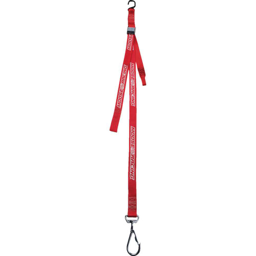 MOOSE RACING 39200528 1-1/2" Tie-Downs With Swivel Hooks - Red 3920-0528
