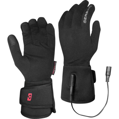 GERBING HEATED CLOTHING GERGL12VSM 12V Heated Glove Liners - Small/Medium Ger-Gl-12V-S-M