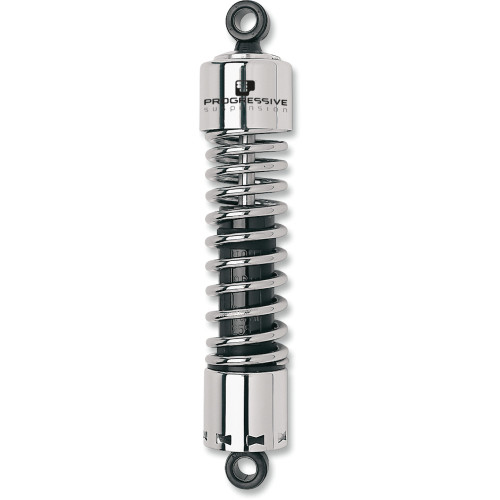 Progressive Suspension 412 Series Shock - 14.25" - Standard - Chrome - H-D 412-4012C