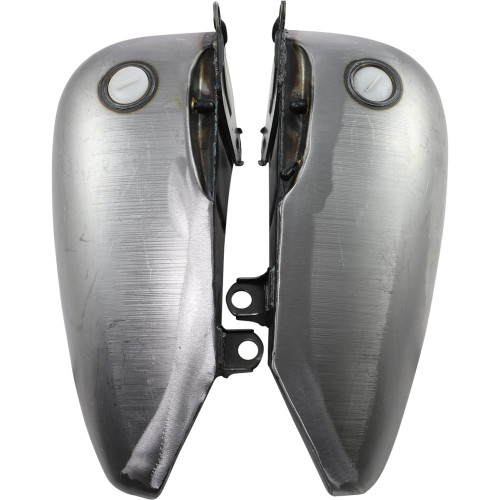 Drag Specialties Flat-Side Gas Tank Set - 2" Extended - 5.2 Gallons