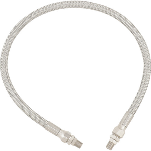 Drag Specialties Universal Oil Line - Stainless Steel - 22"