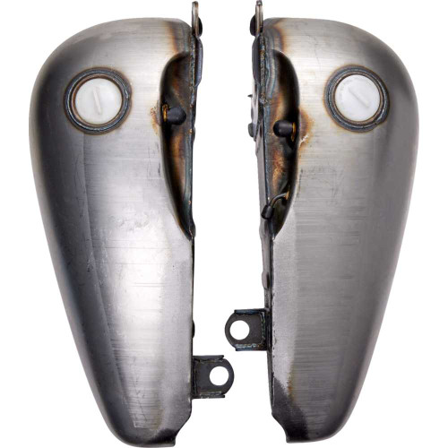 DRAG SPECIALTIES DS-391237 Drag Specialties Fat Bob Style Gas Tanks - Flatside - 3.5 Gallon