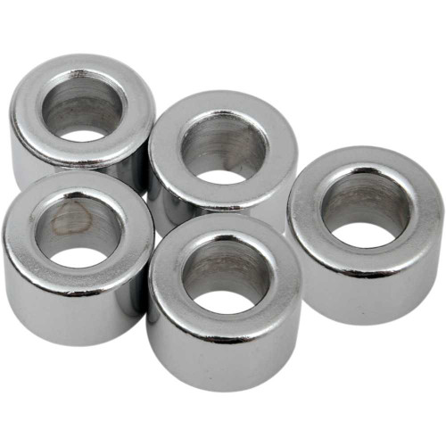 DRAG SPECIALTIES DS-190016 Drag Specialties Spacer - Chrome - 3/8" X 3/4" X 1/2"