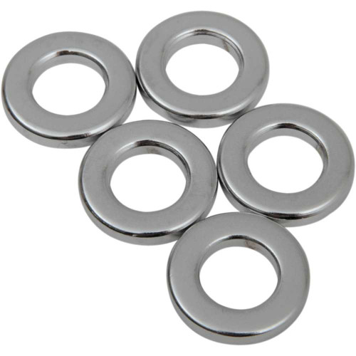 DRAG SPECIALTIES DS-190013 Drag Specialties Spacer - Chrome - 3/8" X 3/4" X 1/8"