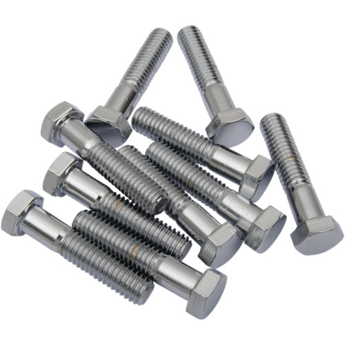 Drag Specialties Bolts - Hex-Head - Chrome - 3/8"-16 X 1-1/2"