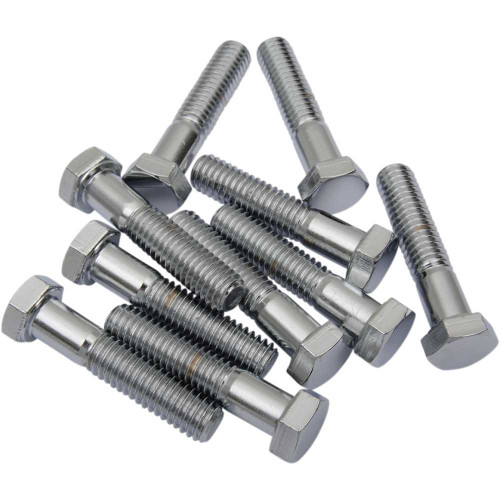 DRAG SPECIALTIES DS-190622 Drag Specialties Bolts - Hex-Head - Chrome - 3/8"-16 X 1-1/2"