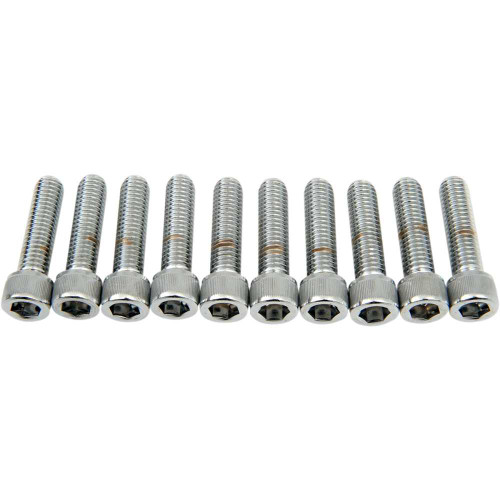 DRAG SPECIALTIES DS-190555 Drag Specialties Bolts - Socket-Head - Knurled - 3/8-16 X 1-1/2"
