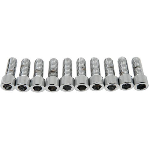 Drag Specialties Bolts - Socket-Head - Smooth - 3/8-16 X 1"