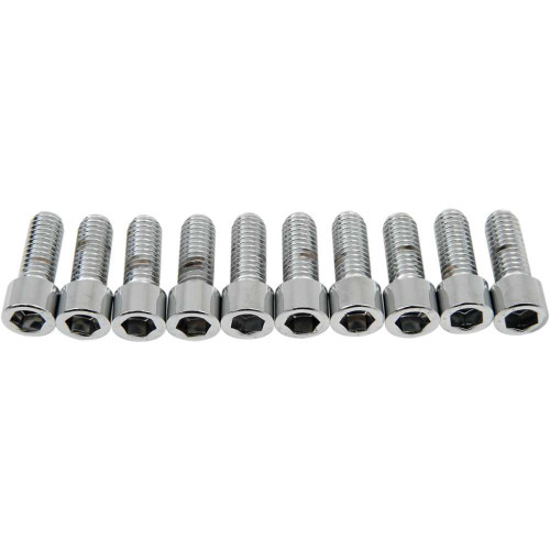 DRAG SPECIALTIES DS-190553S Drag Specialties Bolts - Socket-Head - Smooth - 3/8-16 X 1"