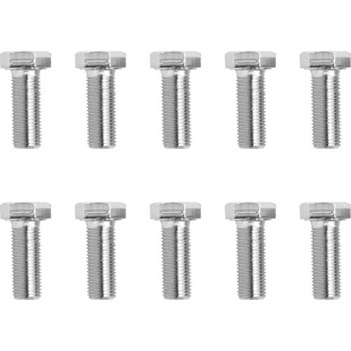 DRAG SPECIALTIES DS-190645 Drag Specialties Bolts - Hex Head/Replacement - Fine Thread - 3/8"-24 X 1" - 10 Pack