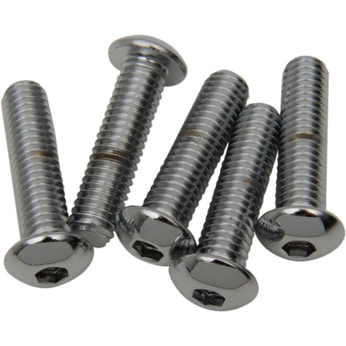 DRAG SPECIALTIES DS192329 Drag Specialties Bolts - Button Head/Replacement - 3/8"-16 X 1-3/4" - 5 Pack