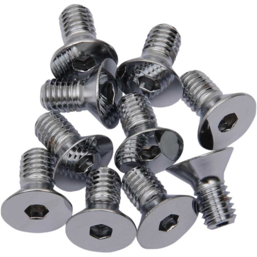 DRAG SPECIALTIES DS192298 Drag Specialties Bolts - Counter-Sunk - 3/8"-16 X 3/4"