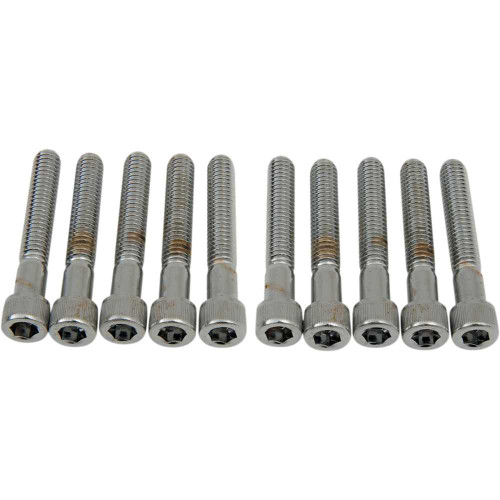 DRAG SPECIALTIES DS-190550 Drag Specialties Bolts - Socket-Head - Knurled - 5/16-18 X 2"