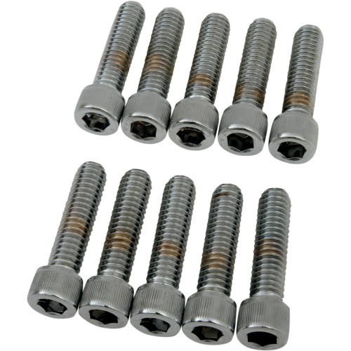 Drag Specialties Bolts - Socket-Head - Knurled - 5/16-18 X 1-1/4"